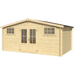 Ubby 380 redskabsskur NY / havehus i ubehandlet p 17,7m2