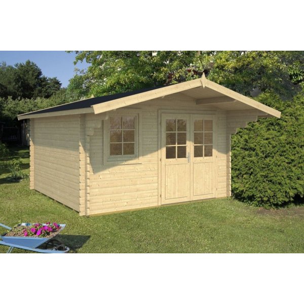 Mors havehus p 10,8m2 i ubehandlet tr