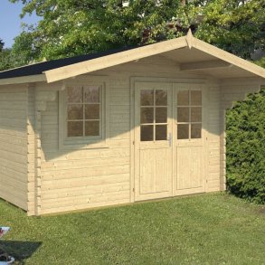 Mors havehus p 10,8m2 i ubehandlet tr