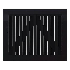 Nagano enkeltl�ge sort 100x80cm (BxH)