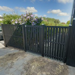 Nagano enkeltl�ge sort 100x140cm (BxH)