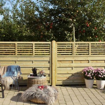 Newline lamelhegn med espalier 180x110cm (BxH)