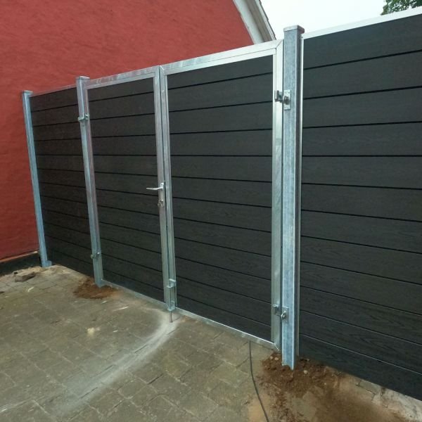 Milano dobbeltlge inkl. stolper 197x180cm (BxH)