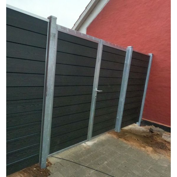 Milano dobbeltlge inkl. stolper 197x180cm (BxH)