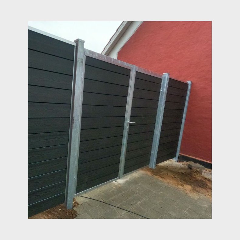 Milano dobbeltlge inkl. stolper 197x180cm (BxH)