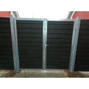 Milano dobbeltlge inkl. stolper 197x180cm (BxH)