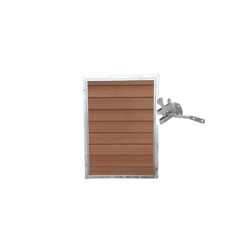 Nice enkeltlge i komposit inkl. stolper 97cm i bredden x den valgte hjde