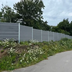 Nice komposithegn med stlstolper - Guldklasse