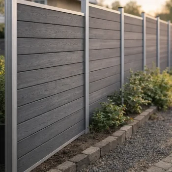 Nice komposithegn med alu stolper - Guldklasse