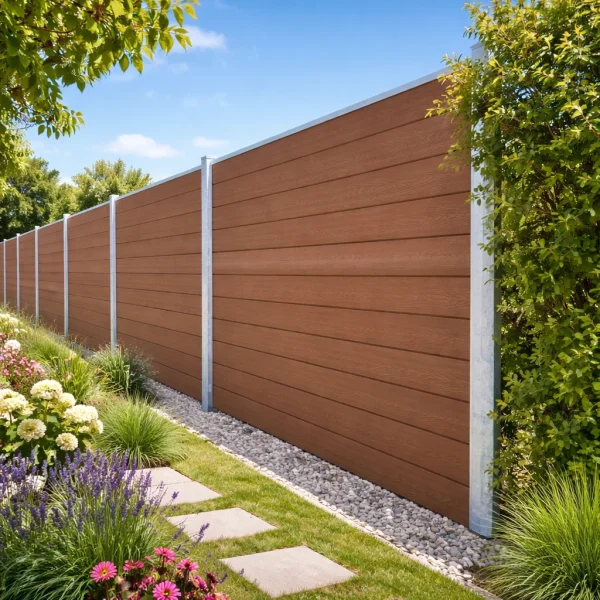 Nice komposithegn med st�lstolper - Guldklasse