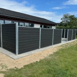 Nice komposithegn med stlstolper - Guldklasse