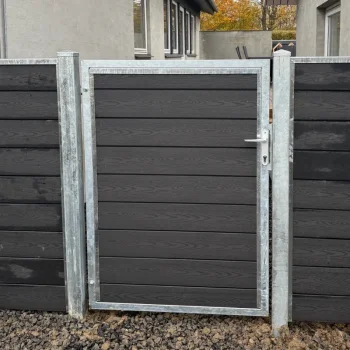 Nice enkeltl�ge i komposit inkl. stolper 97cm i bredden x den valgte h�jde