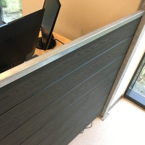 Topskinne til Nice/Stockholm komposithegn