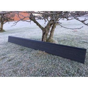 Nice Premium kompositbrt i mrk antracit 180x16x2cm (LxHxT)