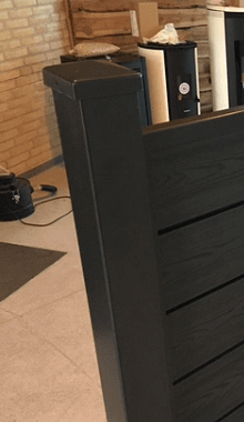 Pulverlakerede stålstolper