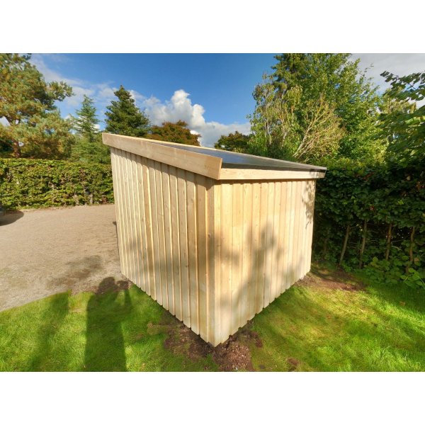 Nordic Cykelskur 1 modul ben p 5,1m2 