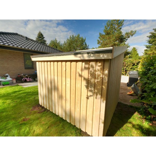 Nordic Cykelskur 1 modul ben p 5,1m2 