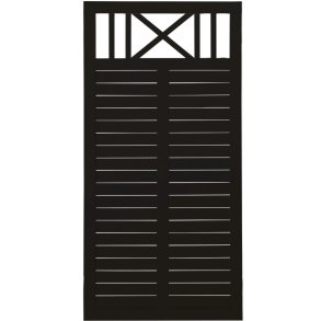 Nostalgi system hegn i sort 90x180cm (BxH)
