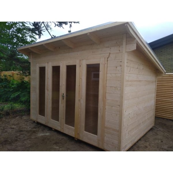 Ordrup havehus model 1 i ubehandlet p 8,75m2