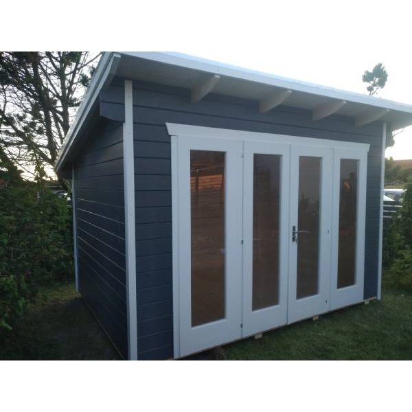 Ordrup havehus model 1 i skifergr p 8,75m2