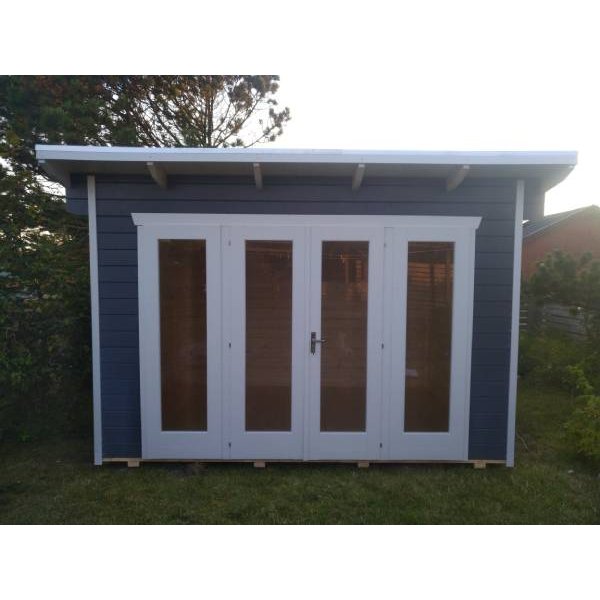 Ordrup havehus model 1 i skifergr p 8,75m2