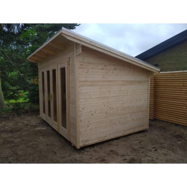 Ordrup havehus model 1 i ubehandlet p 8,75m2