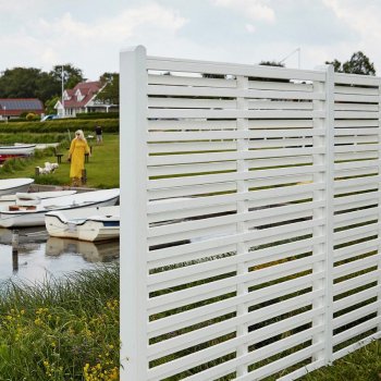 Guldklasse: PLUS Osaka terrassehegn inkl. trstolper og tilbehr