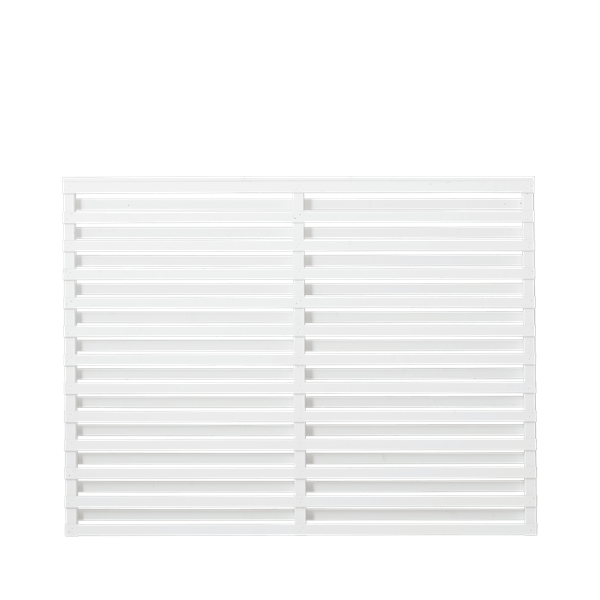 Osaka hegn i grundmalet hvid 180x136cm (BxH)