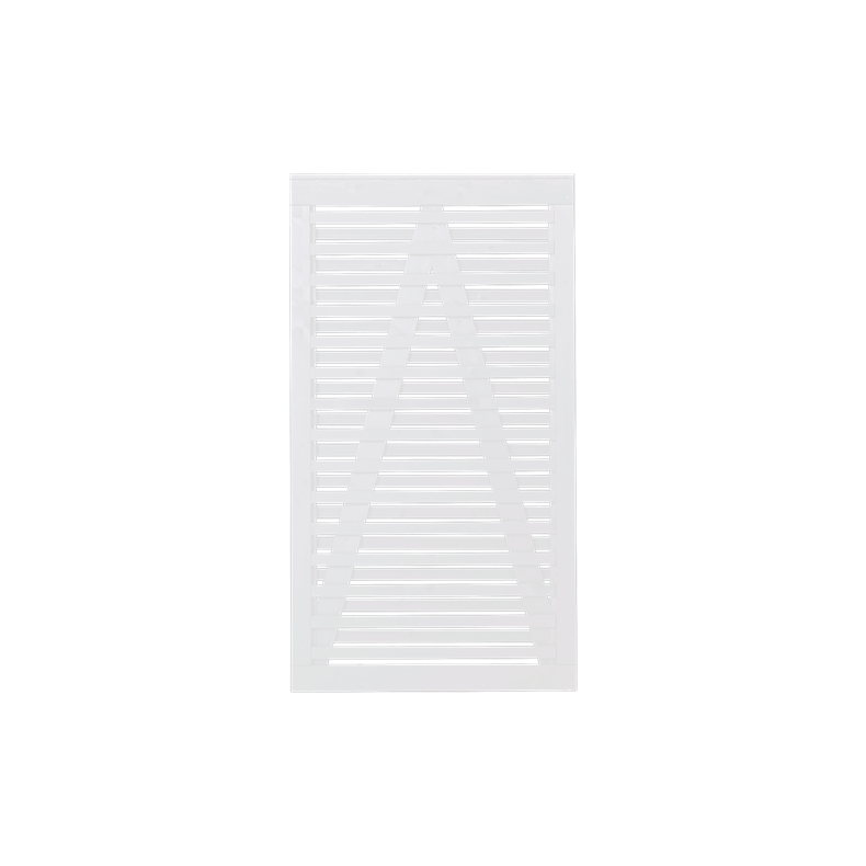 Osaka enkeltlge i hvid 100x180cm (BxH)