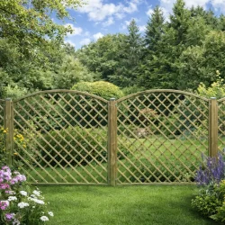 Palma hegn med bue 180x180/161cm (BxH)