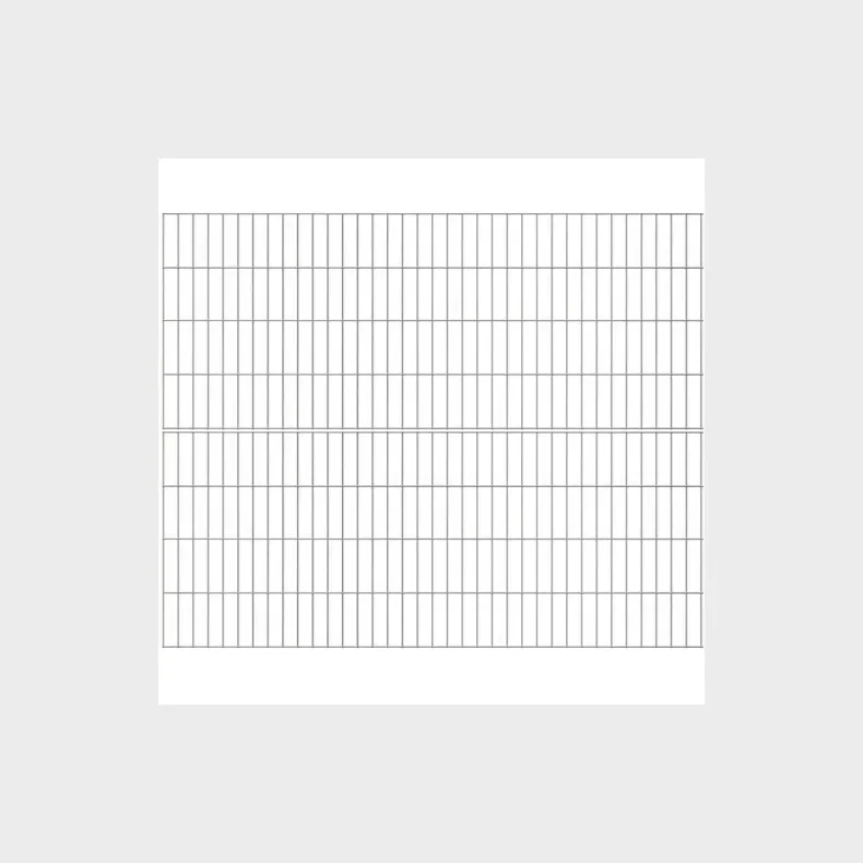 2D panelhegn i galvaniseret st�l 250x190cm - model Viby