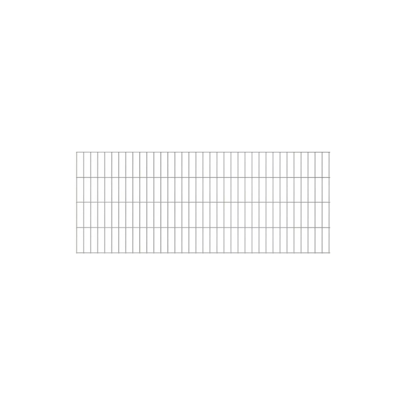 2D Panelhegn i galvaniseret 250x95cm - model Viby