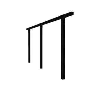 Rosenbue/pergola med 2 moduler