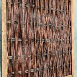 2. sortering efterr: Ebeltoft pileflethegn med ramme 120x100 cm  naturligt og tidlst udtryk