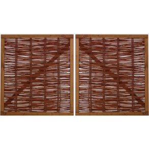 Pileflet dobbeltlge 180x100cm (BxH)