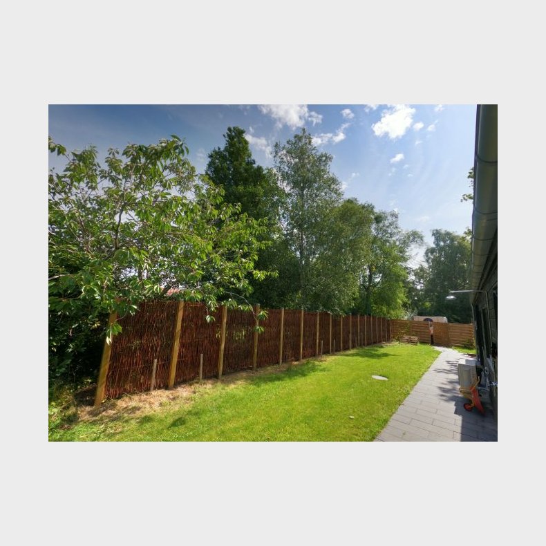 Kraftigt pileflethegn 120x180cm - model Vojens