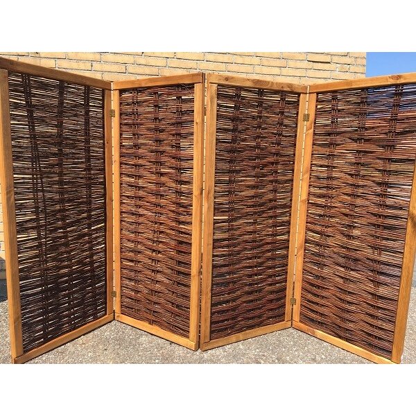 Foldevg i Pileflet med ramme model "Kolding" 140x240cm (HxB)