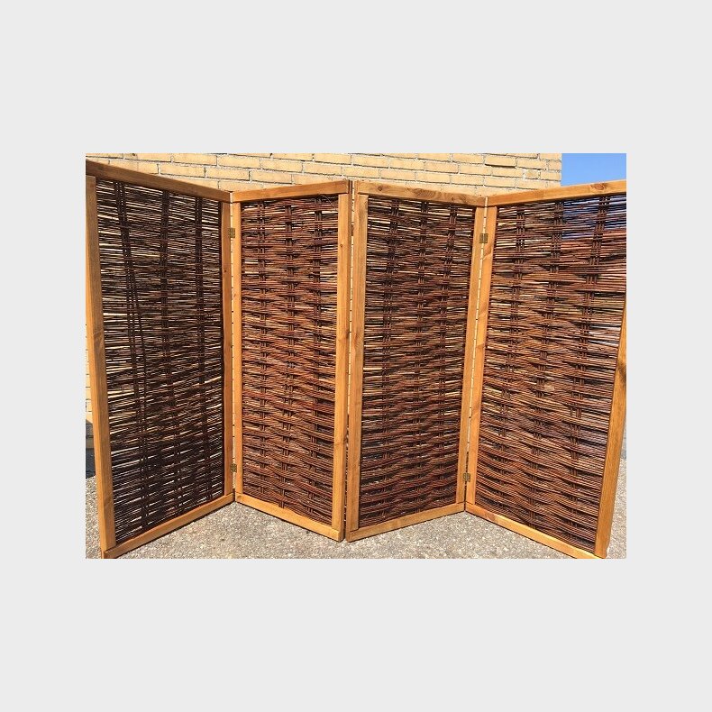 Foldevg i Pileflet med ramme 140x240cm -  model Kolding