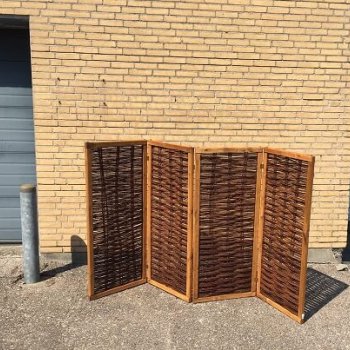 Foldevg i Pileflet med ramme model "Kolding" 140x240cm (HxB)