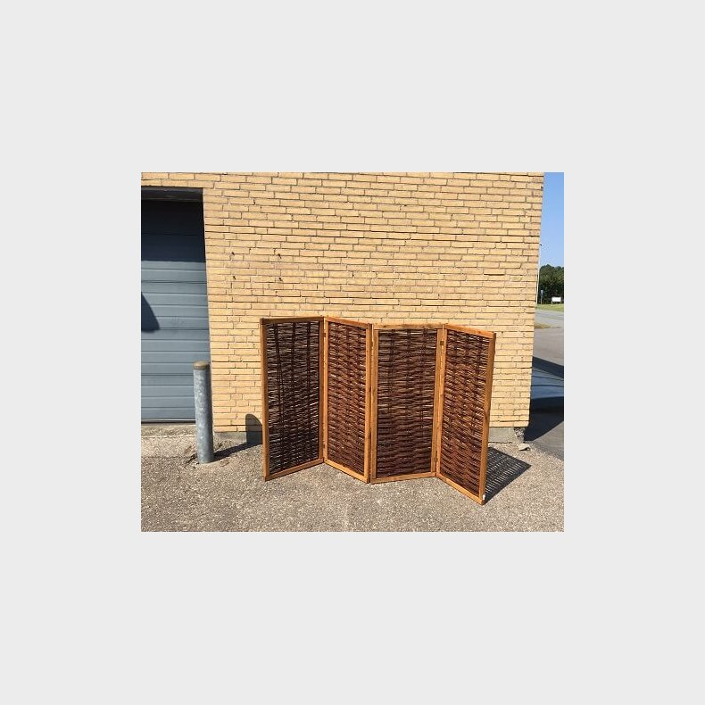 Foldevg i Pileflet med ramme 140x240cm -  model Kolding