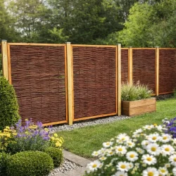 Pileflet med ramme 120x180cm BxH model Ebeltoft - S�lv klasse