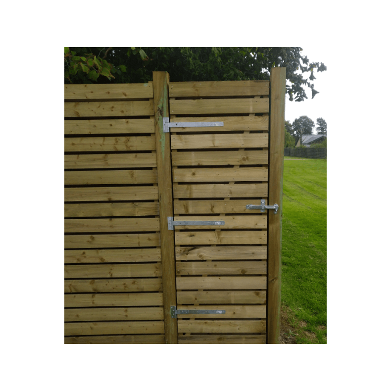 Plankevrkdr vandret tilpasset hegnet (prisen glder kun ved montage)