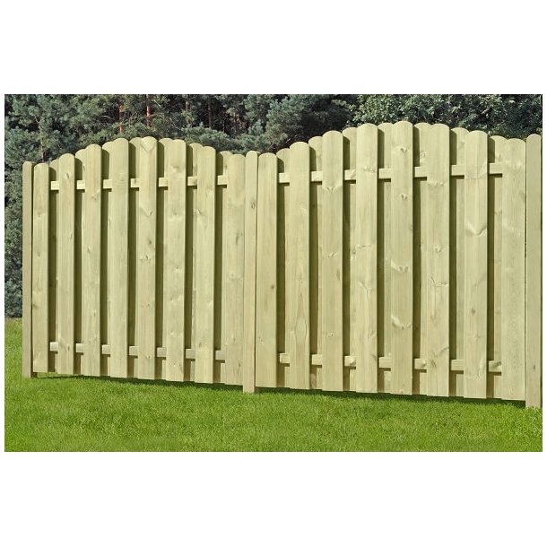 Bravo model "Assens" plankehegn