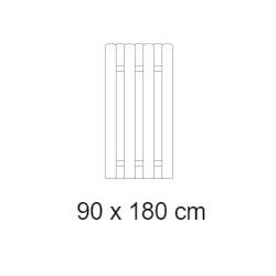 Bravo model "Assens" plankehegn