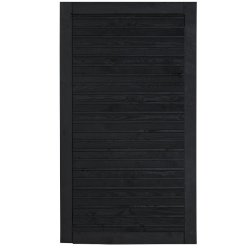 Plus plank lge grundmalet sort 100x163cm (BxH)