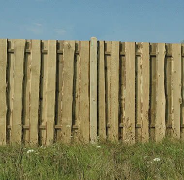 Ponderosa rustikt plankeværk (hegnsmodel)