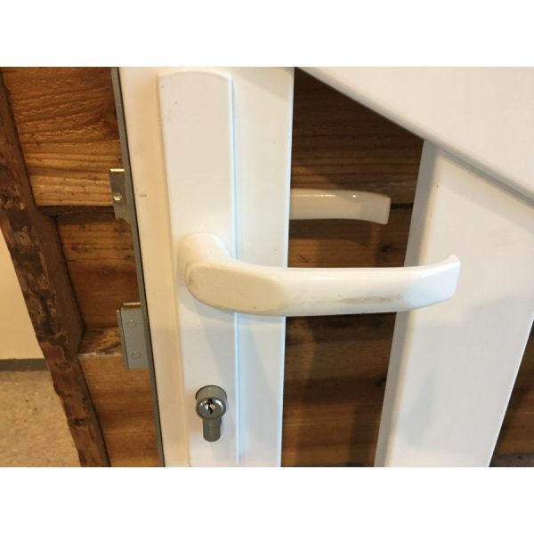 PVC lge bue nedad med brede stave i 100x80cm - Outlet