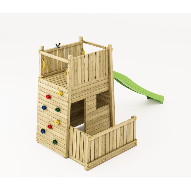 Resort leget�rn trykimpr�gneret med gr�n rutsjebane