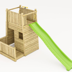 Resort leget�rn trykimpr�gneret med gr�n rutsjebane