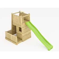 Resort leget�rn trykimpr�gneret med gr�n rutsjebane